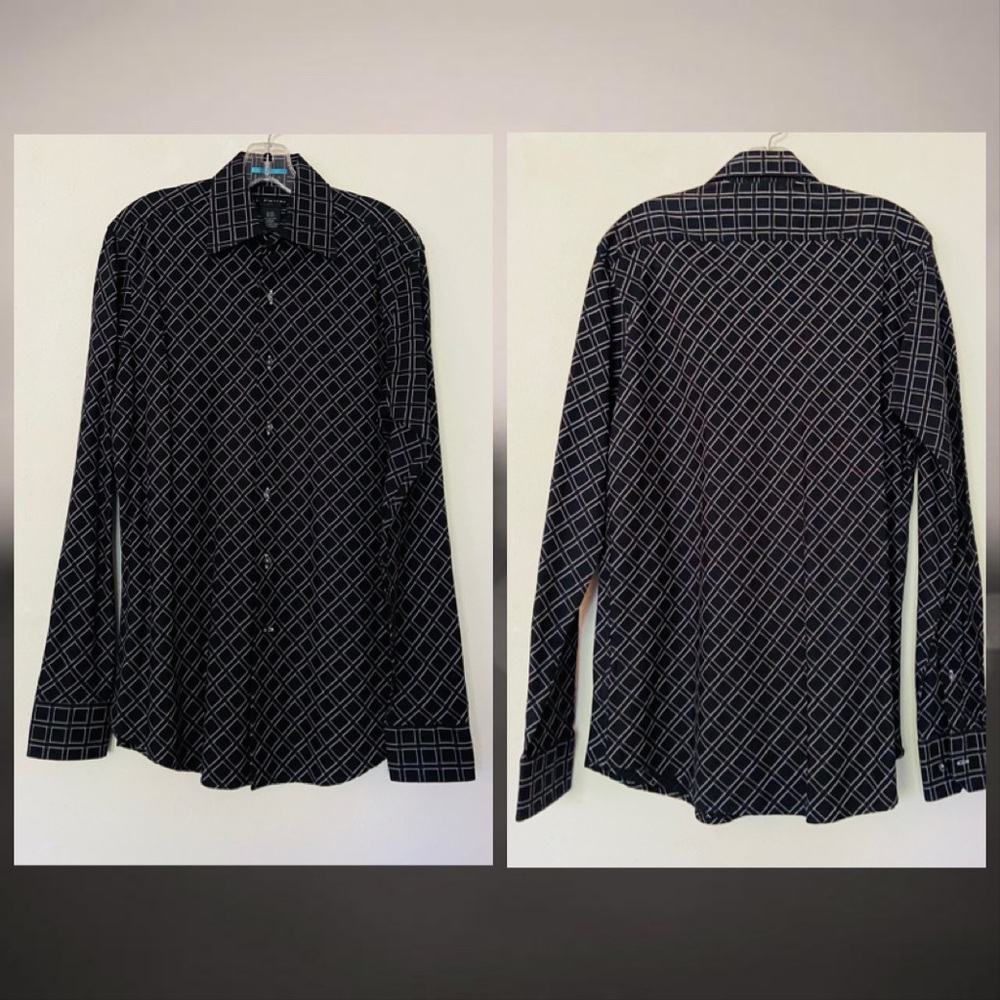 J. Ferrar Men’s Casual Long-Sleeve Shirt